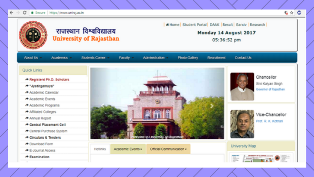 University Of Rajasthan