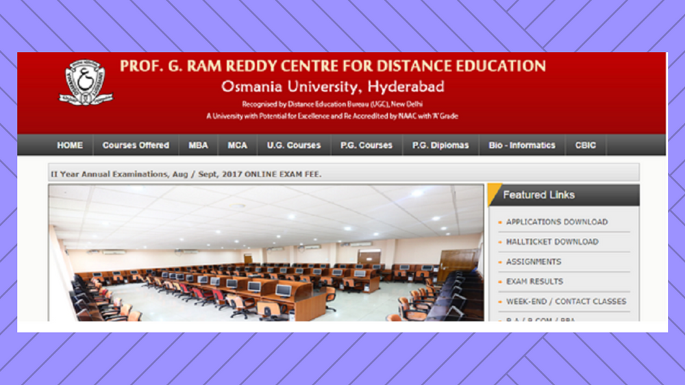 Osmania University Distance Education